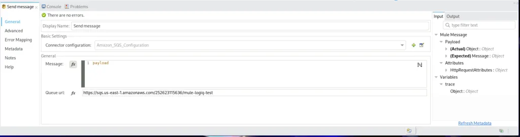 How to Instrument a Legacy Mule App with OpenTelemetry 4 send message